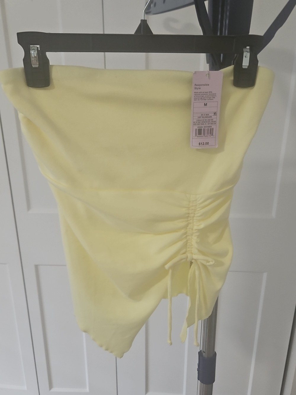 Wild Fable Yellow Tube Top.